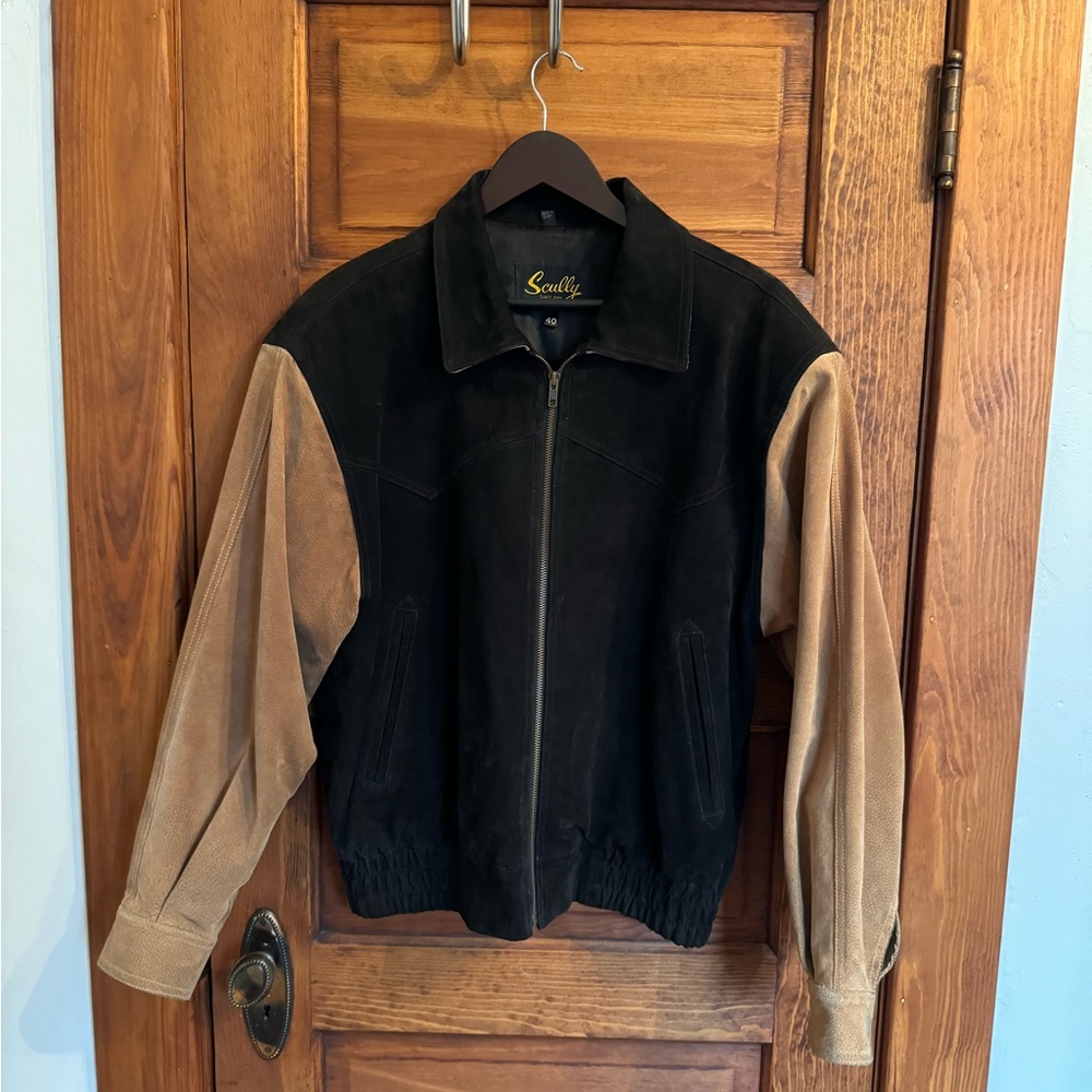 Scully: Leather Western Jacket